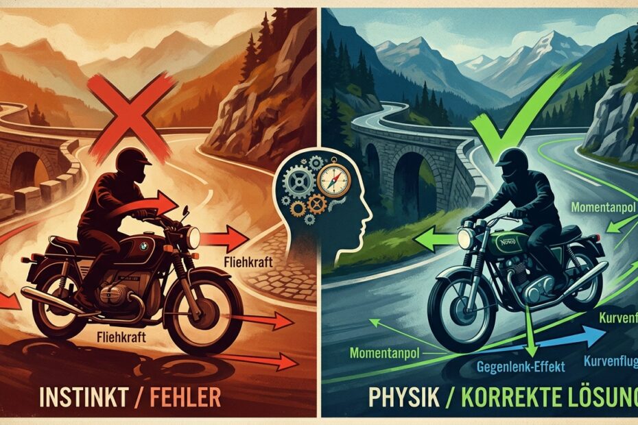 Gegenlenken-Paradoxon visuell erklärt