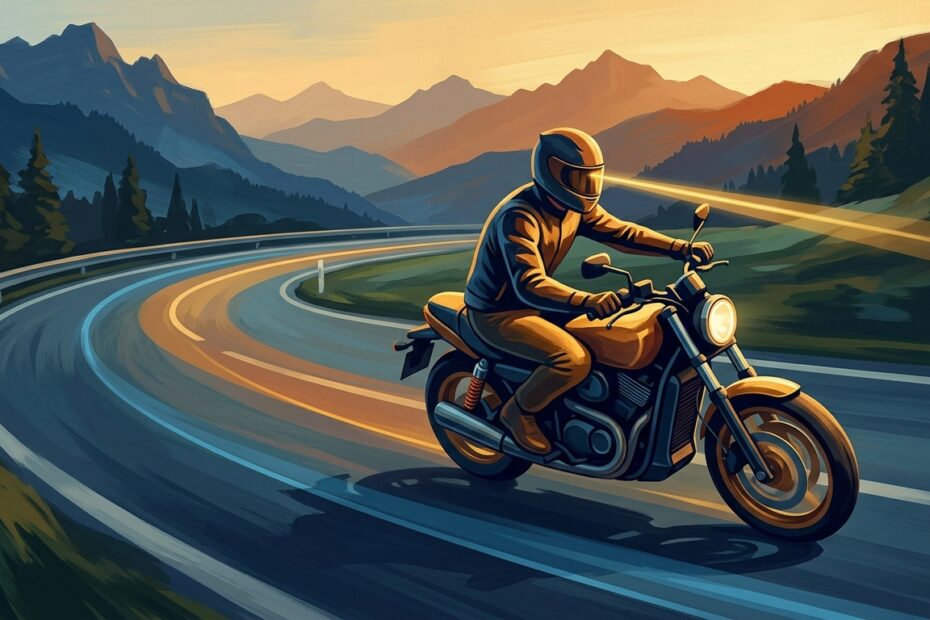 Stress auf dem Motorrad: Wenn der Kopf bremst, nicht die Hand