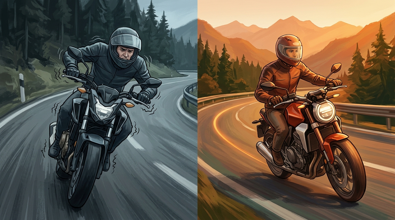 Entspannt schneller: Warum lockere Muskeln besser fahren