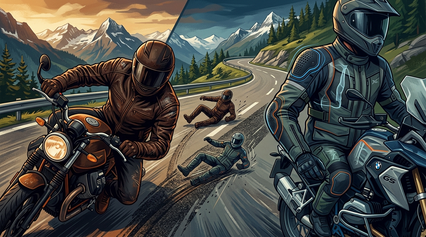 Textil oder Leder? Die ehrliche Wahrheit über Motorradjacken