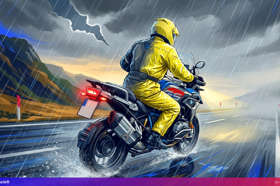 Regen auf Tour: Regenkombi oder Funktionskleidung?