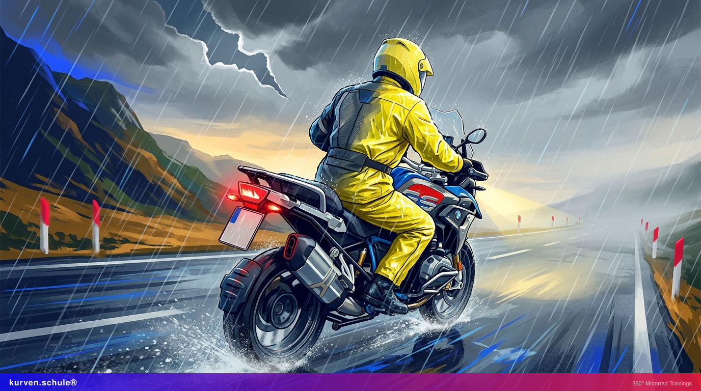 Regen auf Tour: Regenkombi oder Funktionskleidung?